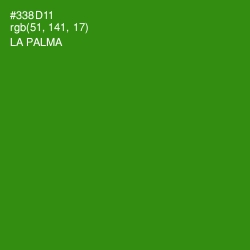 #338D11 - La Palma Color Image